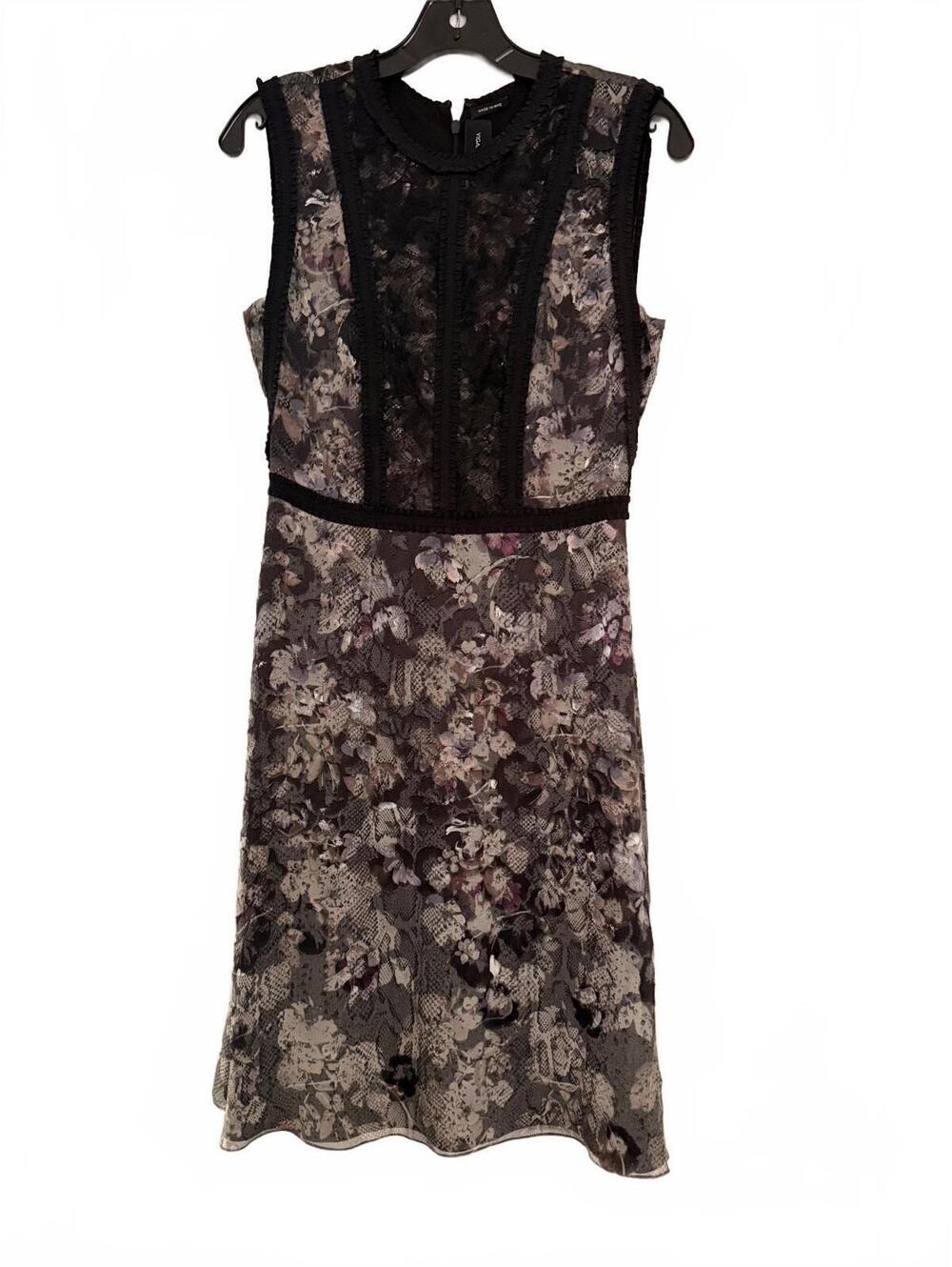 Yigal Azrouël Floral Sleeveless Midi Dress Size 4